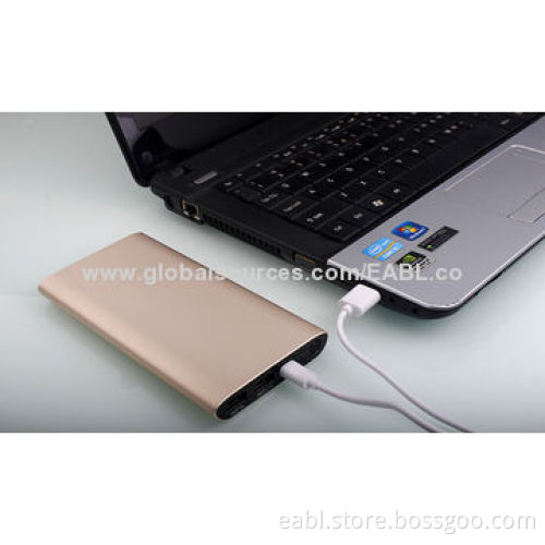 12,000mAh Power Banks for iPhone with Aluminum Alloy Housing, 4 LED Indicators and Dual-output